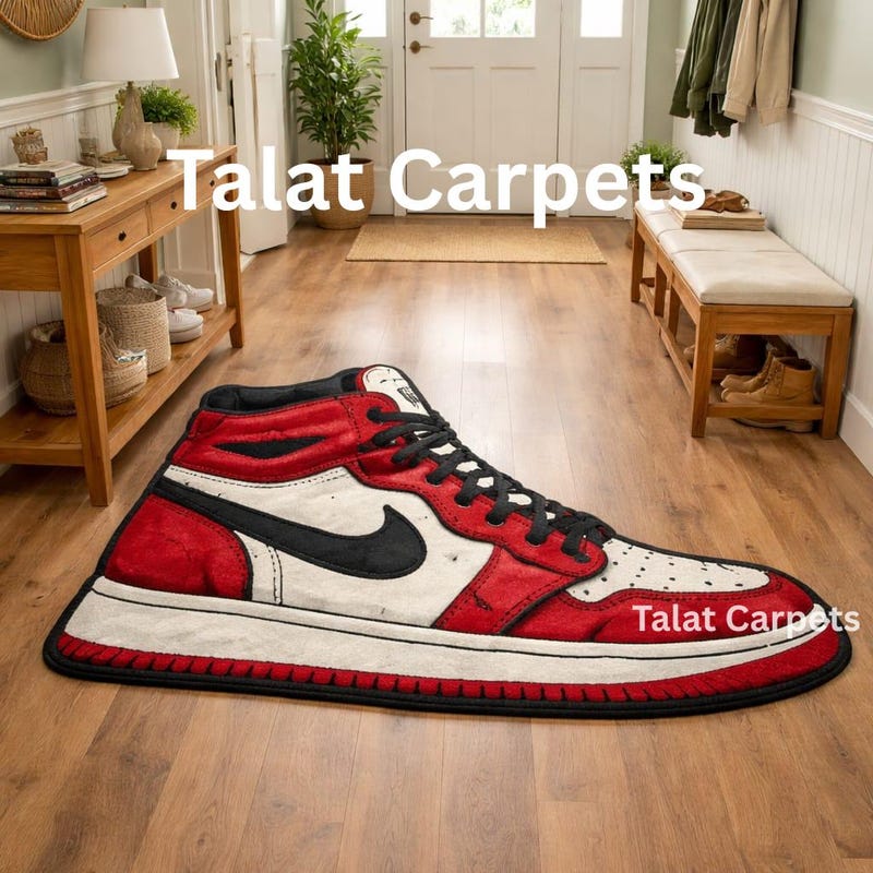 Nike Trainer Rug Nike Rug for Bedroom - Etsy