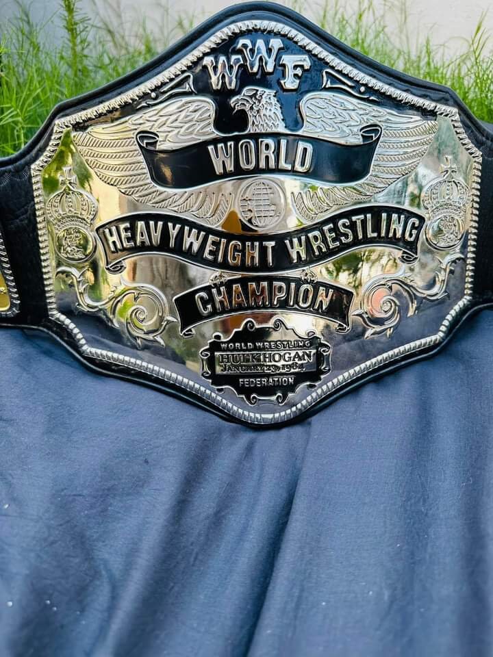 Hulk Hogan 84 Championship Belt 2mm Brass Etsy Canada