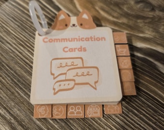 Communication Cards- Cute Animal Designs