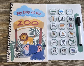 A Day At The Zoo Adaptive Learning Book