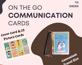 Communication Cards with Retractable Coil Springs Keychain