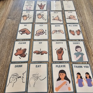 デジタルコピー: 初心者向け ASL フラッシュカード