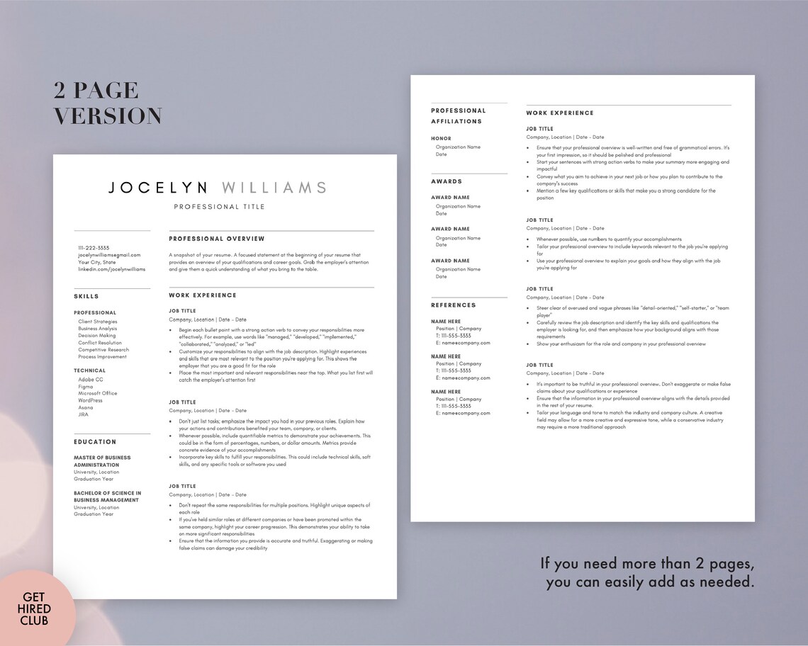 RESUME EXAMPLES 2023 PDF visual data 4