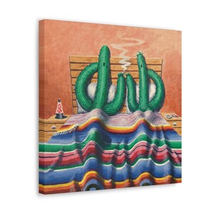 Arizona is for Saguaro Lovers - Canvas Gallery Wraps