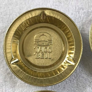 One Vintage Taco Bell Ash Tray Ashtray from Late 80's - Early 90's Yo Quiero!!
