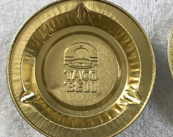 One Vintage Taco Bell Ash Tray Ashtray from Late 80's - Early 90's Yo Quiero!!