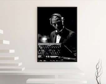 Techno - House - Jeff Mills- Techno Music Print Set - Framed Poster - Custom Music Gallery Wall Art