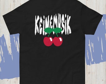 Pacha Club Keinemusik Tee - Techno & House Music Black Tshirt - Unisex Cherry Logo Top - DJ Inspired Gift