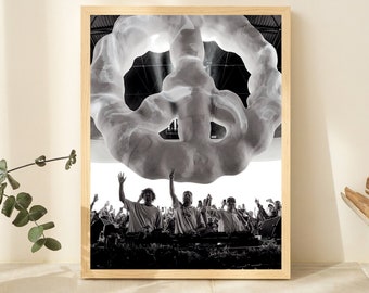 Keinemusik DJ Poster - Techno Music Wall Art - Essential Decor for House Music Fans - Unique DJ Gift