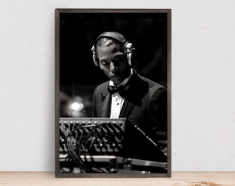 Dj Jeff Mills - Techno Music - House Music - Music Print Set - Music Poster - Custom Music Gallery Wall Art - Best Gift - Best Seller