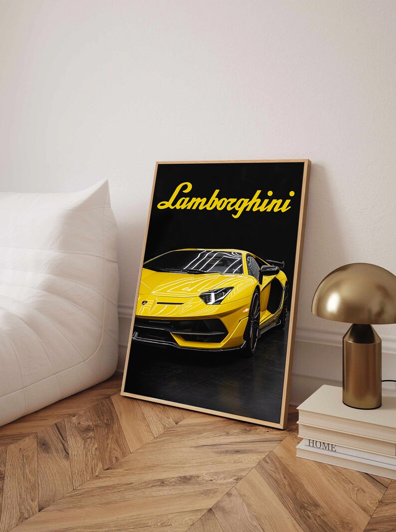 Poster, Huracan, Wall Art, Super