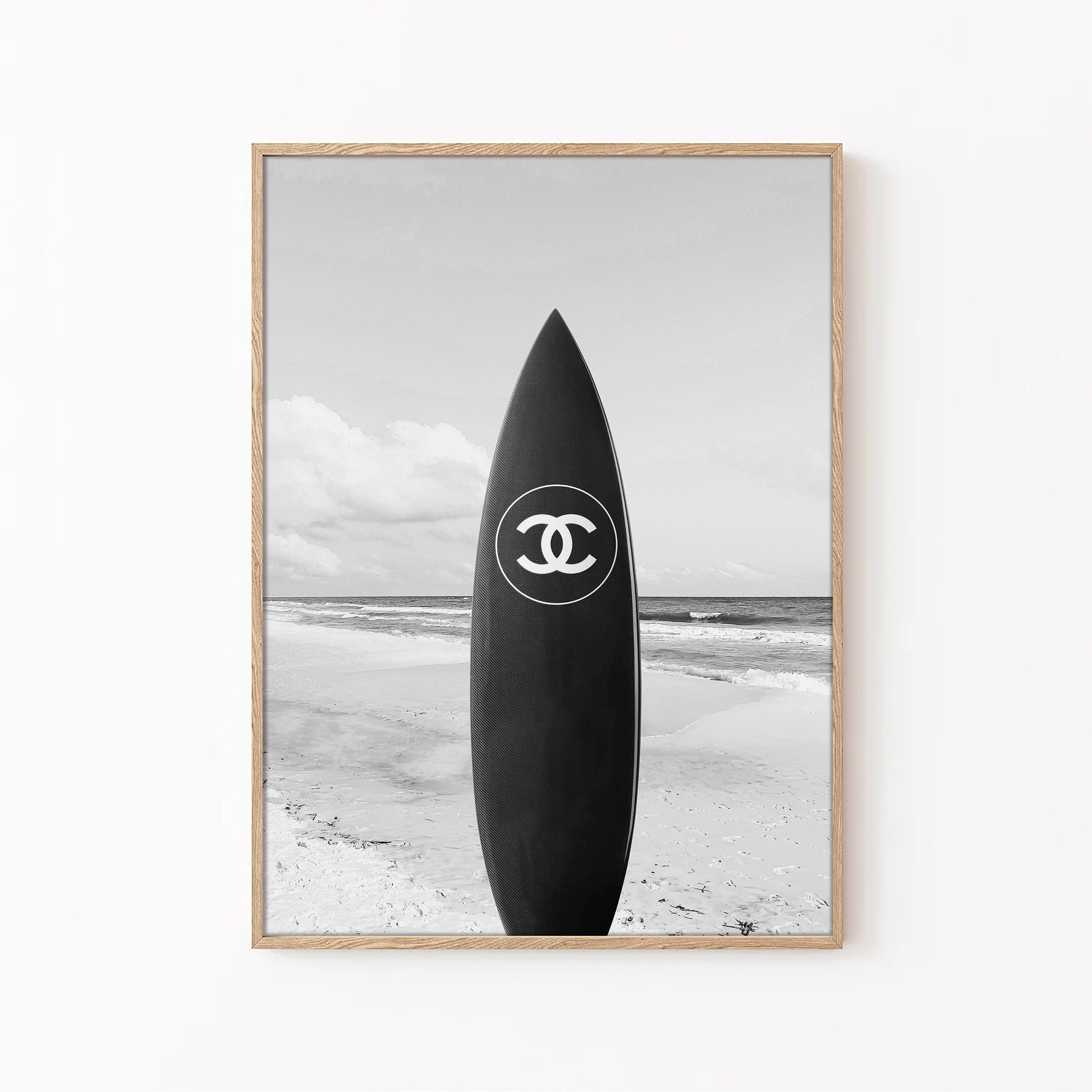 Black chanel surfboard outlet