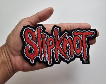 Slipknot patch, Slipknot heavy metal band patch, heavy metal music patch, iron on patch, sew on patch