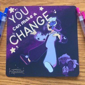 You Can Make a Change Collector Parody Print | 5.5 inch Art Print