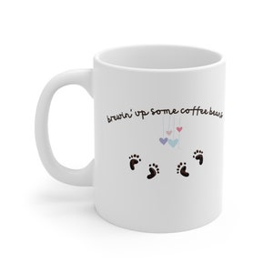 Zwillingsmama Becher, erwartet Zwillinge Becher, Kaffeebohnen Becher, Zwillingsmama Becher