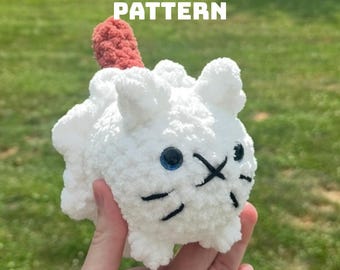 Haakpatroon Ghost Loaf Cat: Halloween-amigurumi (pdf-patroon)