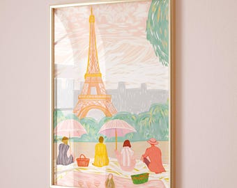 Paris Kunstdruck Paris Stadt Poster Aquarell Paris Wandkunst Moderne minimalistische Paris Kunst Paris Poster Trendy Home Decor City Prints France 02
