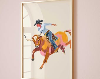 Long Live Cowgirls Poster Cowgirl Boots Wall Art Print Trendy Western Decor Cowgirl Rodeo Wall Art Cute Apartment Decor Cowgirl Art Print