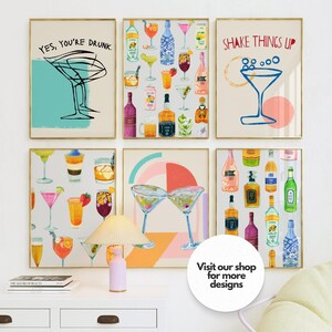 To Life Martini Poster Martini Wall Art Watercolor Print Martini Print Bar Cart Martini Glasses Cocktail Poster Bar Cart Prints Cheers Print