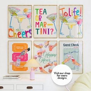 To Life Martini Poster Martini Wall Art Watercolor Print Martini Print Bar Cart Martini Glasses Cocktail Poster Bar Cart Prints Cheers Print