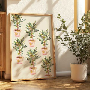 Olives Wall Art Cute Olive Print Cottage Core Poster Kitchen Art Watercolor Kitchen Print Coquette Room Decor Girly Art Farmhouse Art Trendy