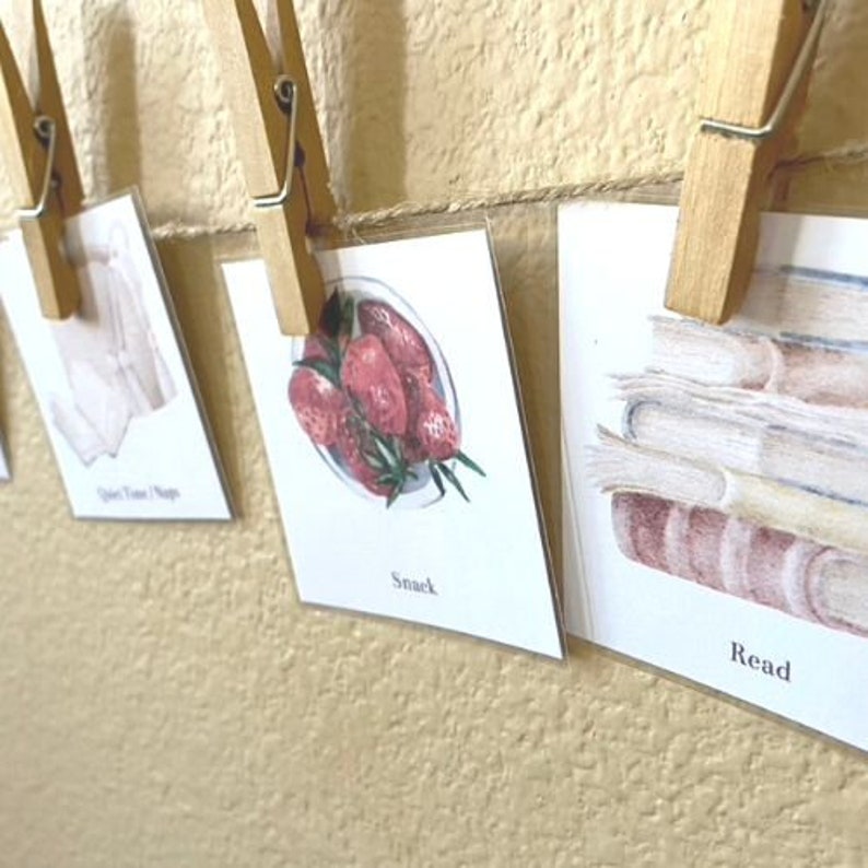 Beautiful Daily Routine Printables, Daily Rhythm, Chore Charts ...