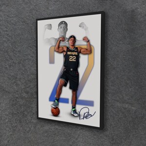 Desmond Bane Poster Memphis Grizzlies Wall Art Print Sports Framed Canvas NBA Home Decor Gift Basketball Artwork A158 Birthday Gift