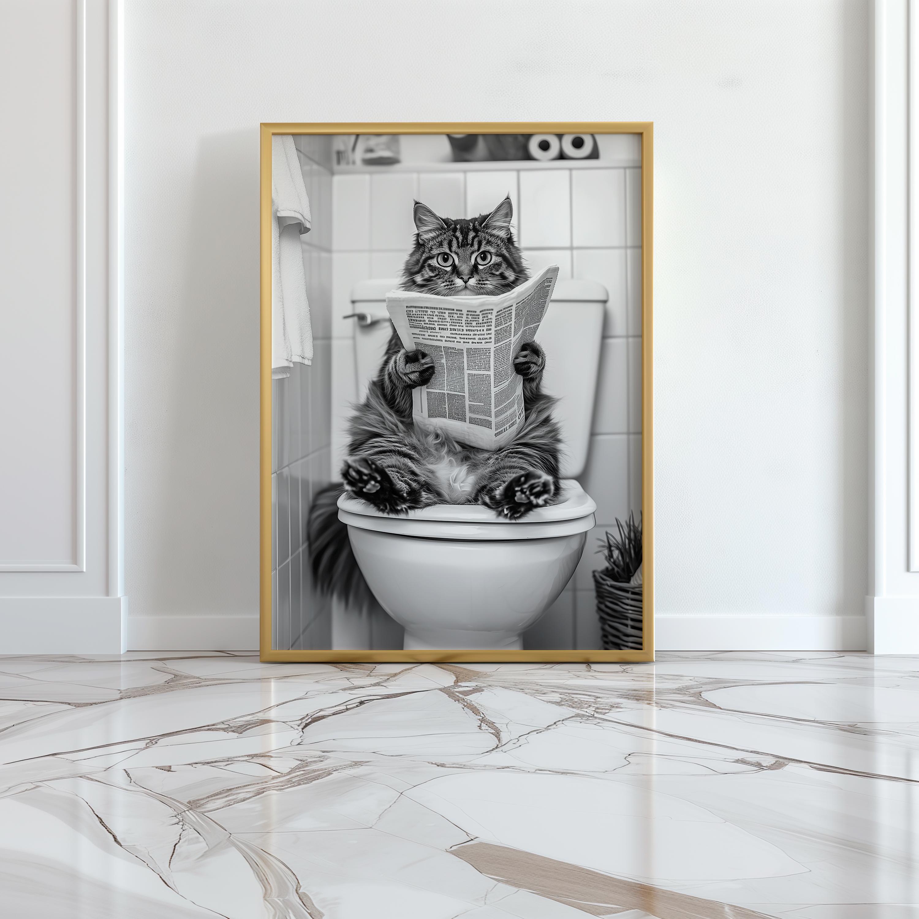 Cat Newspaper - Etsy