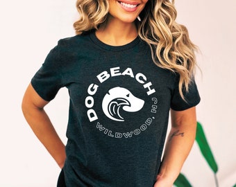 Wildwood Dog Beach Soft Tri-Blend T-Shirt