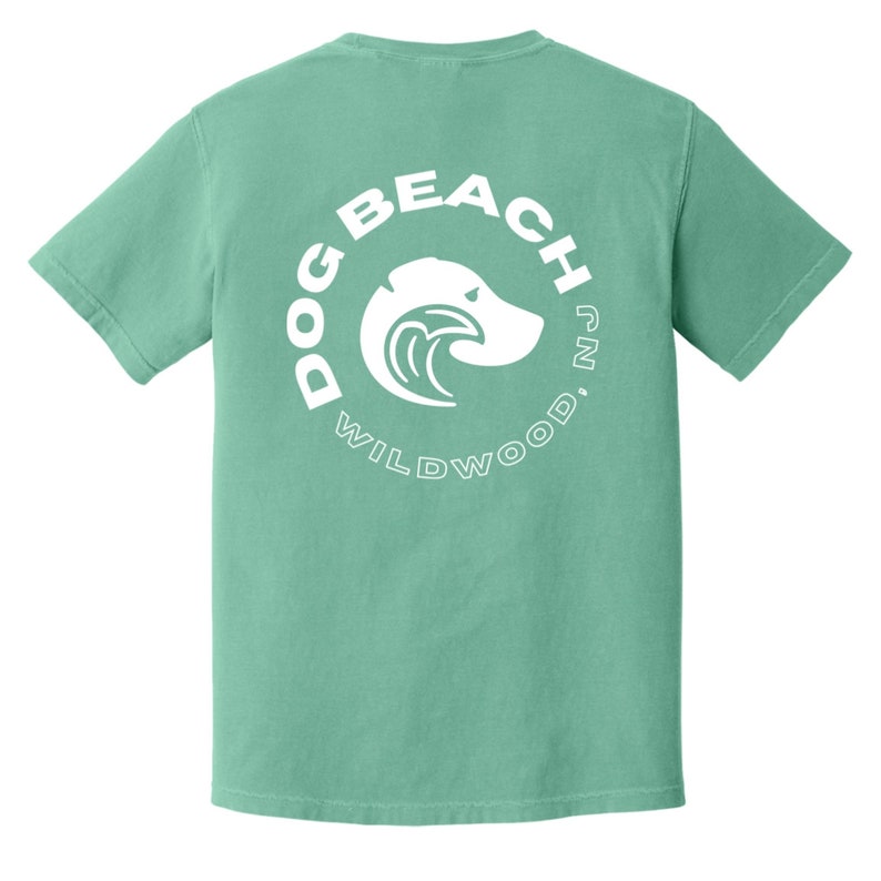 Wildwood Dog Beach Relaxed Weekend T-Shirt image 7