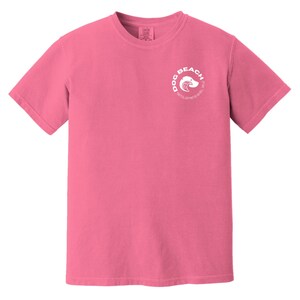 Wildwood Dog Beach Relaxed Weekend T-Shirt Crunchberry