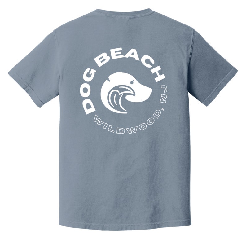 Wildwood Dog Beach Relaxed Weekend T-Shirt image 9