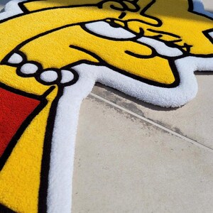 Baby Lisa Rug Handmade Quilted Rug With Lisa Design Unique Cartoon Home Decor, Cozy ...