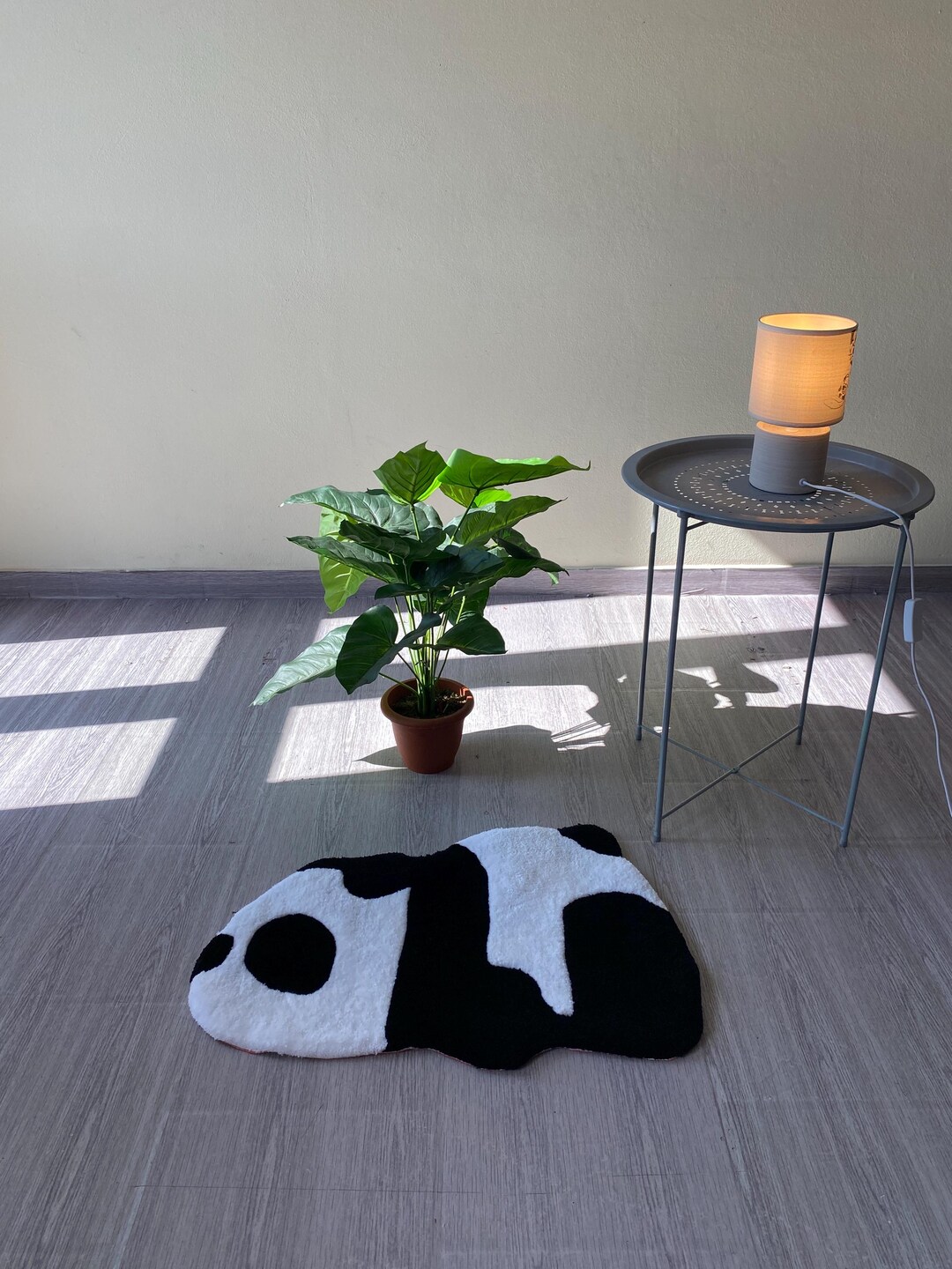 Panda Rug Tufting Panda Tufted Rug – Handmade Animal Shaped Carpet, Cute Nursery Decor ...