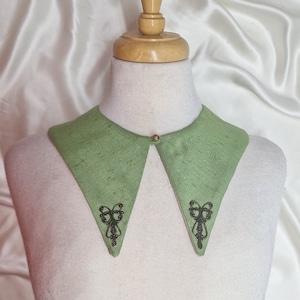Handmade Collar - Detachable Collar - Removable Collar - False Collar - Fake Collar - Renaissance Faire - Dickey Collar -Vintage Accessories