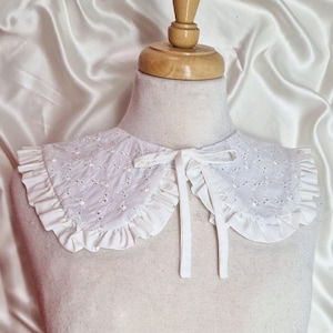 Handmade Collar - Detachable Collar - Removable Collar - False Collar - Fake Collar - Cottagecore Accessories - Dickey Collar - Lace Collar