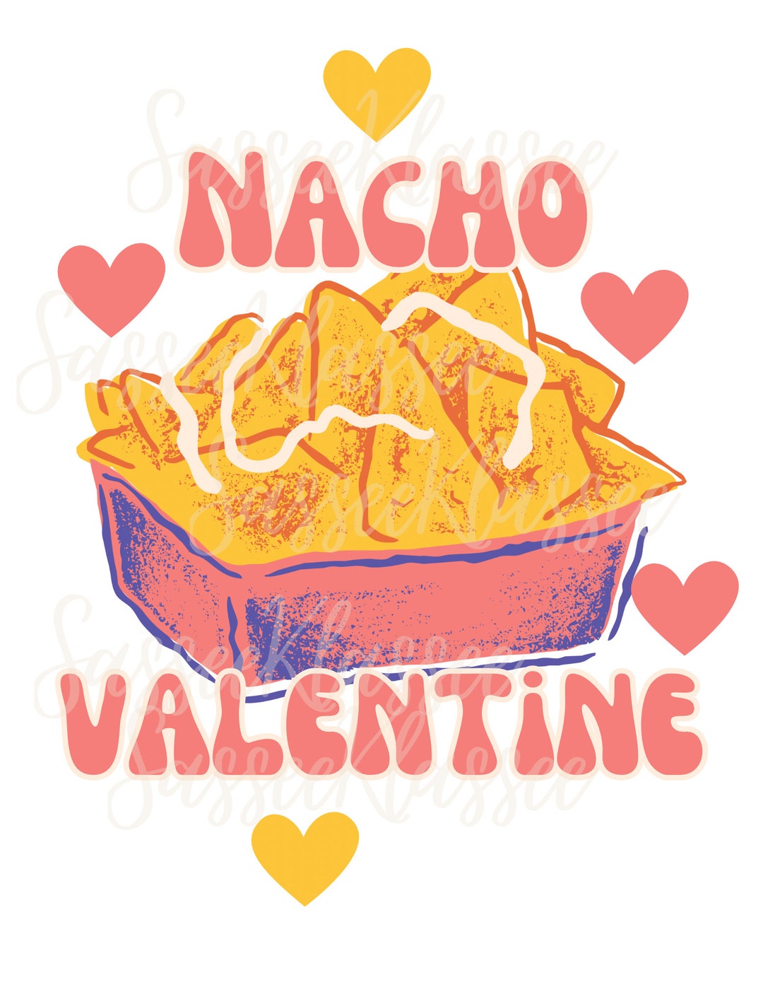 Nacho Valentine PNG SVG - Etsy