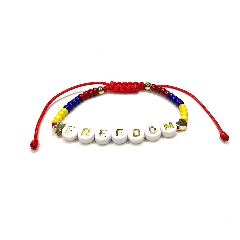 Pulsera Libertad Venezuela : Regalo Orgullo Venezolano image 1