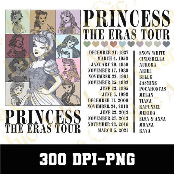 Princess The Eras Tour Png, Christmas Eras Tour PNG, Retro Christmas Png, Christmas Princess Png, Movie Png, Trendy Christmas Png