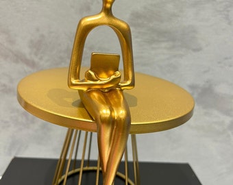 Gold Figure Home Decoration