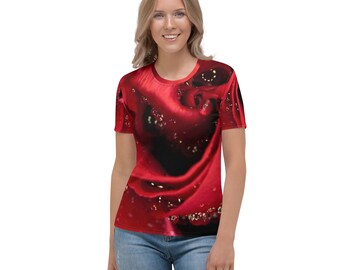 T-shirt for Women 'Red Rose'