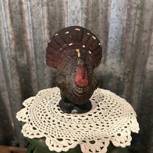Vintage Gurley Turkey Candle