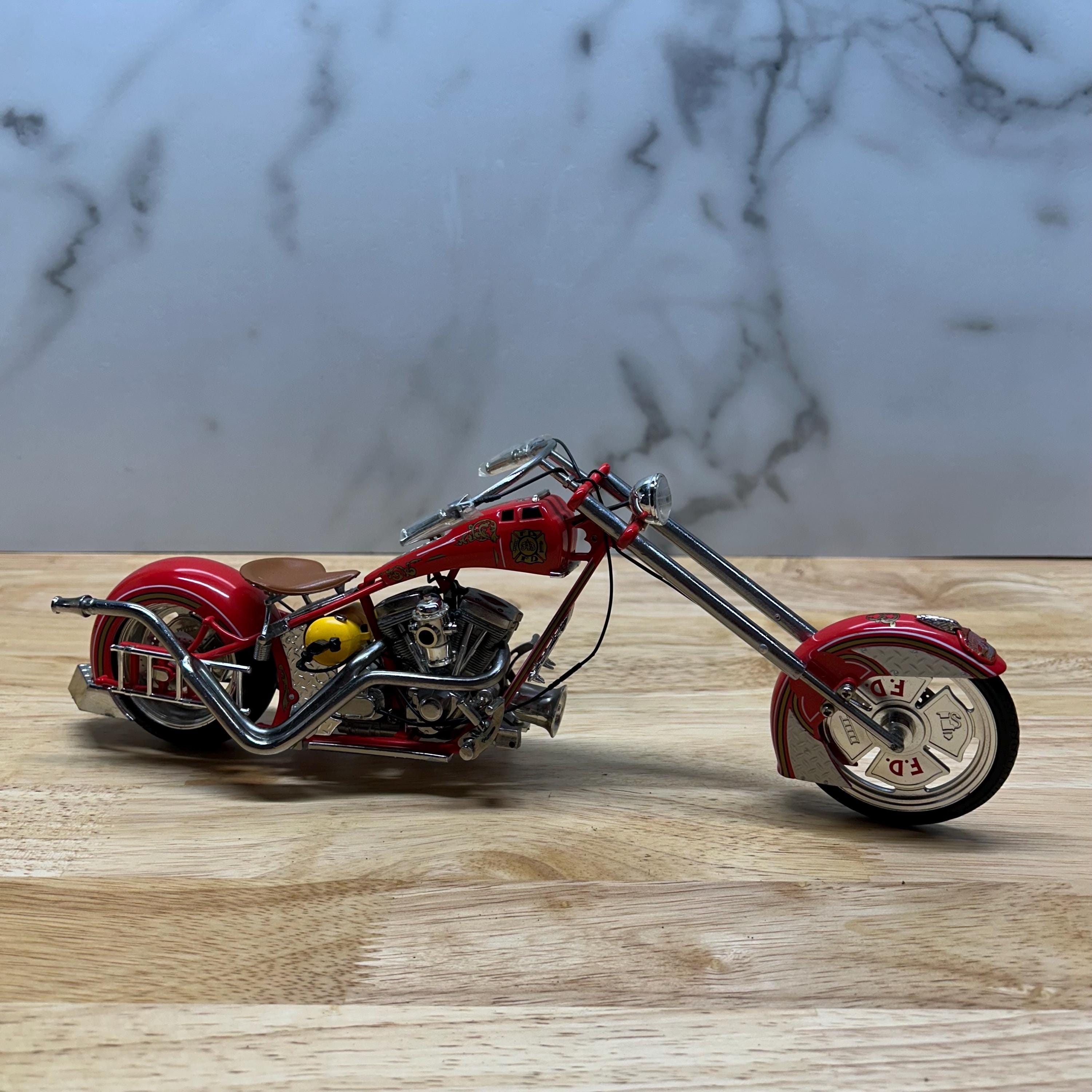 Orange County Choppers Fire Department Motorcycle Bike Fire Bike