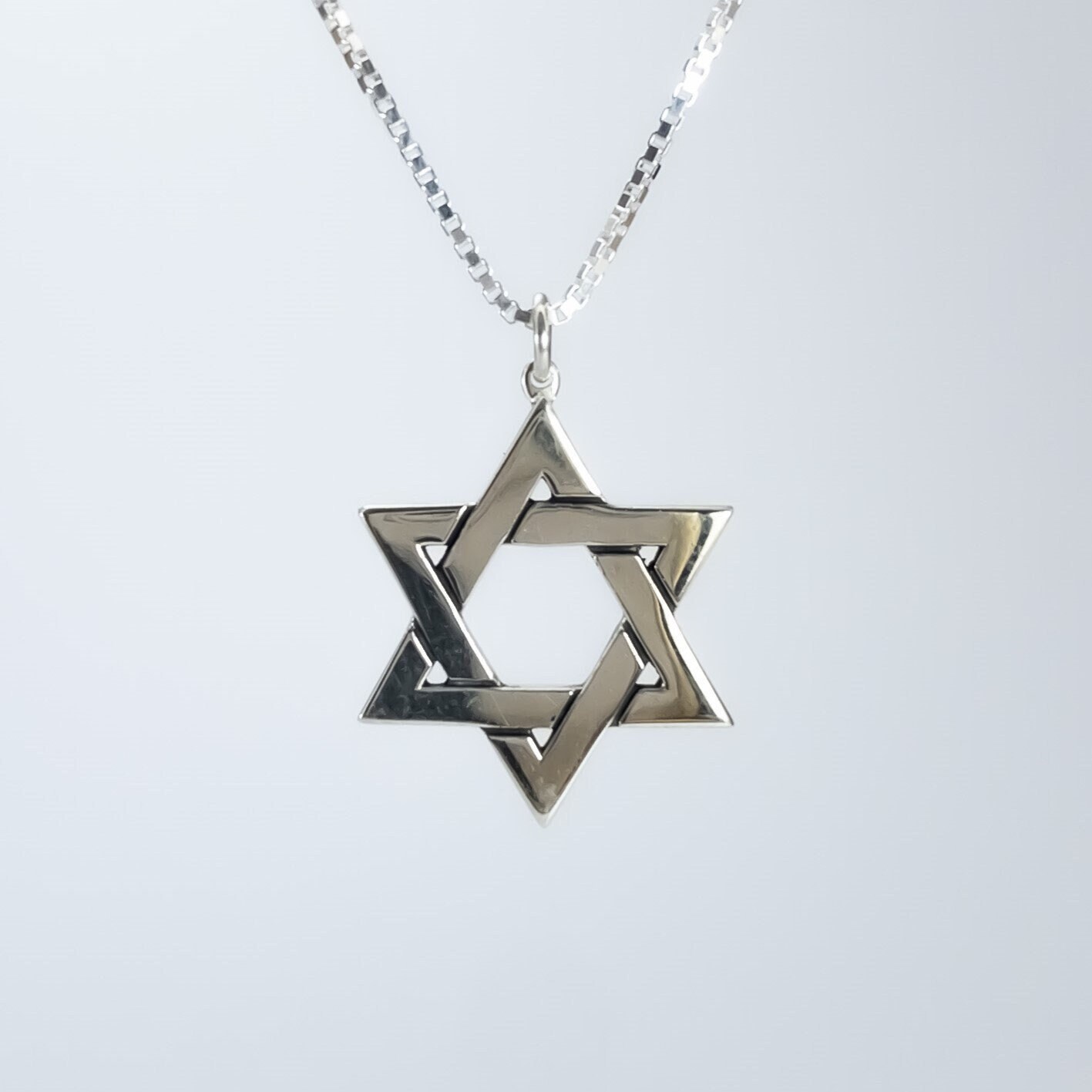 Collana Stella Di David E Malocchio In Argento Sterling | Gioiello Ebraico | Regalo Donna YAFEINI