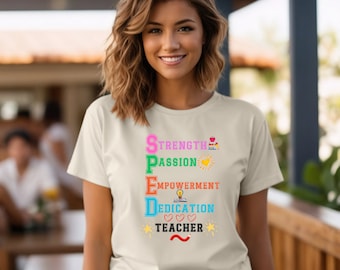 Camiseta para profesor de educación especial, camiseta del equipo de educación especial, regalo para profesor de educación especial, regreso a clases, homenaje al profesor de educación especial