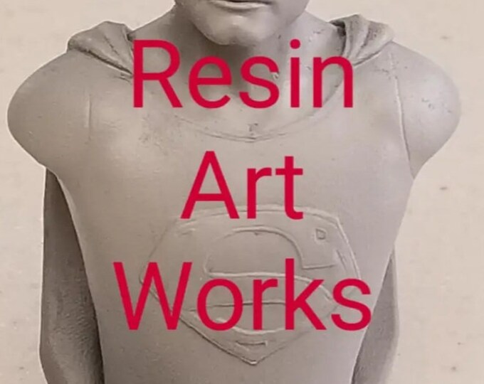 George Reeves Superman 1:6 All Solid Resin Bust Model Kit Unbuilt ...