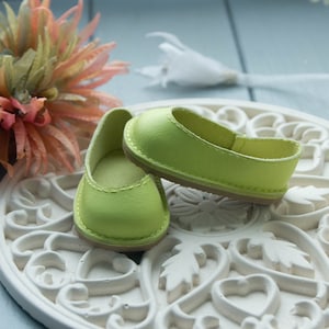 Zapatillas de ballet para muñeca alemana de 18 pulgadas