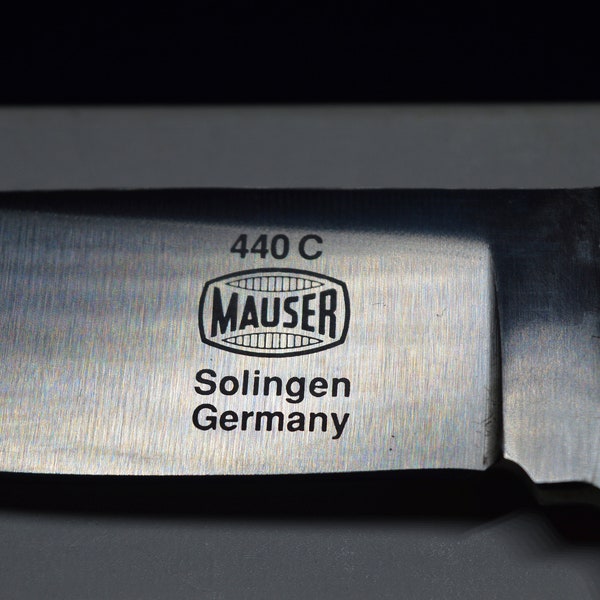 Mauser Jagdmesser M1 Sammlermesser, Lederscheide, original Verpackung