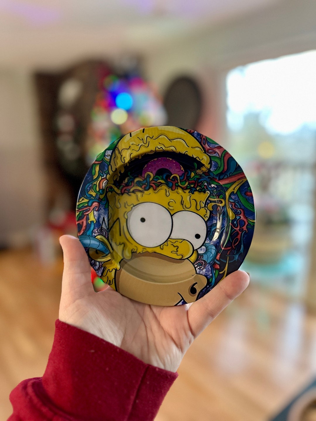 Cartoon Dad Melting Ashtray Metal Ashtray Etsy