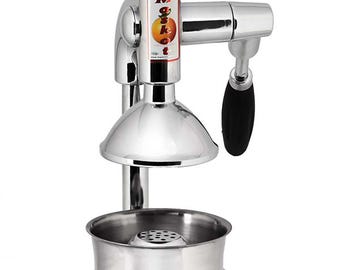 Chrome Cast Manual Fruit Juicer, Kitchen Fruit Press, Perfect for Juice Bars, Cafés, Restaurants, For Home and Commercial Use
